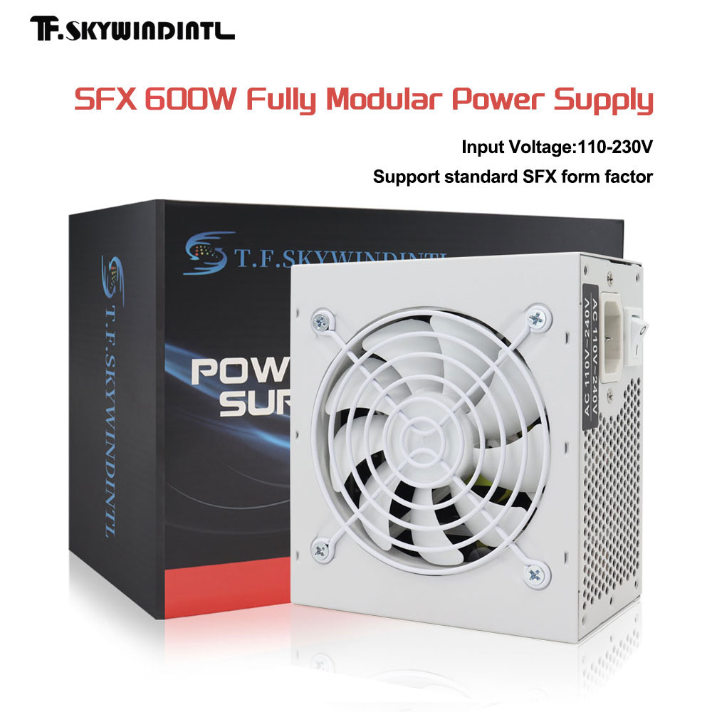Pc Gaming Watt - SKYWINDINTL SFX 600W Fonte de alimentação