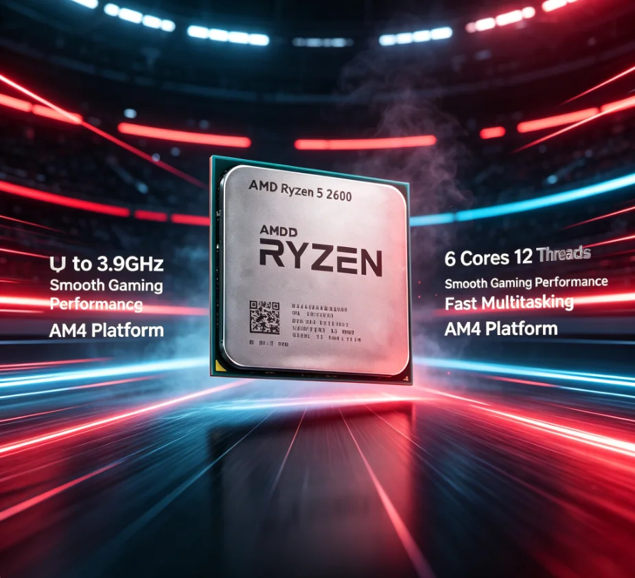 Pc Gaming Entry - Processador AMD Ryzen 5 2600 com