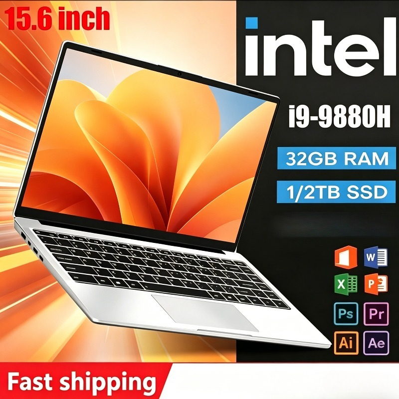 Pc Gaming Intel - Notebook Portátil para Jogos de 15.6