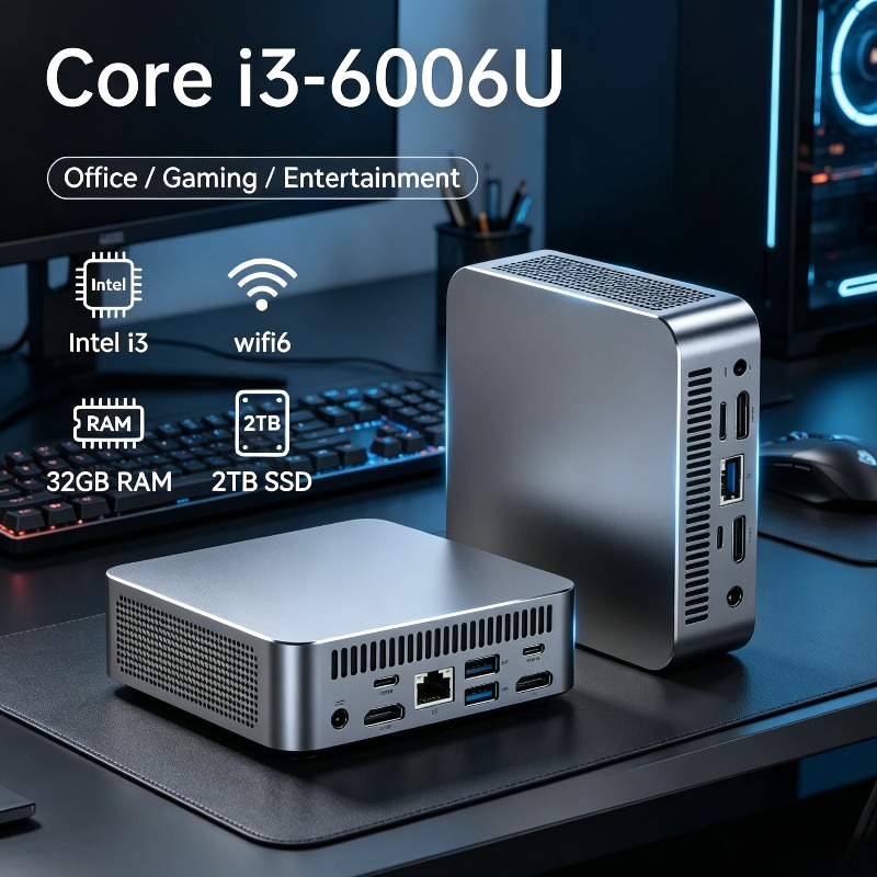 Pc Gaming Intel - LENO Intel Core i3-6006U 16GB RAM
