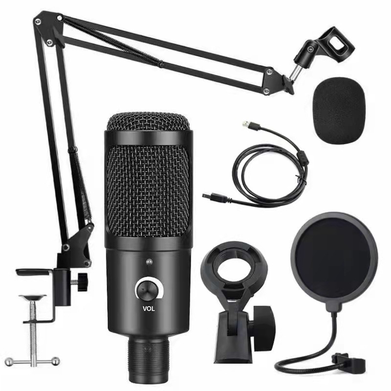 Pc Gaming Youtuber - Microfone condensador usb, microfone de gravação