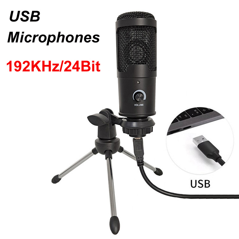 Pc Gaming Youtuber - Microfones Condensadores USB, Microfone para PC,