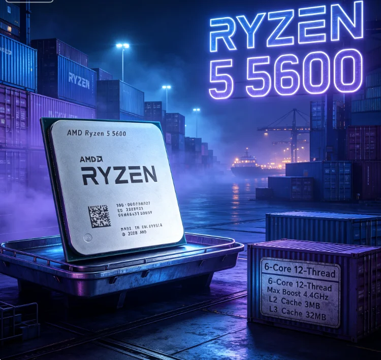 Pc Gaming Entry - Processador Ryzen 5 5600 com 6