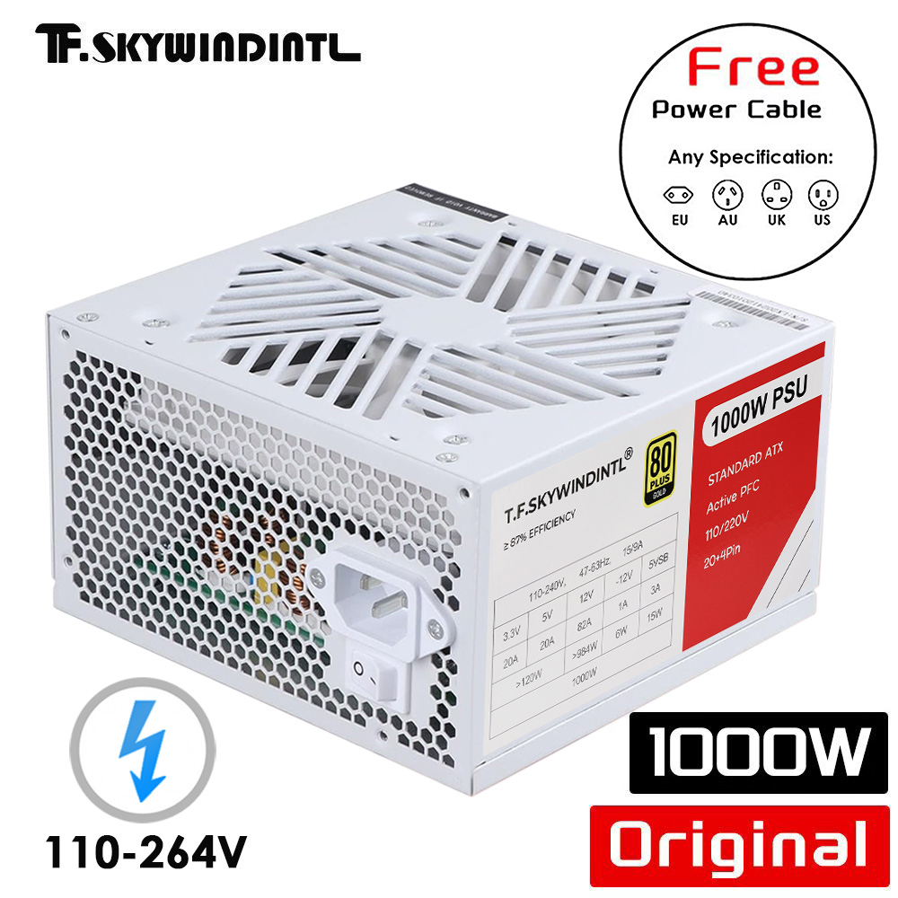 Pc Gaming Watt - Fonte de alimentação 1000 watts para