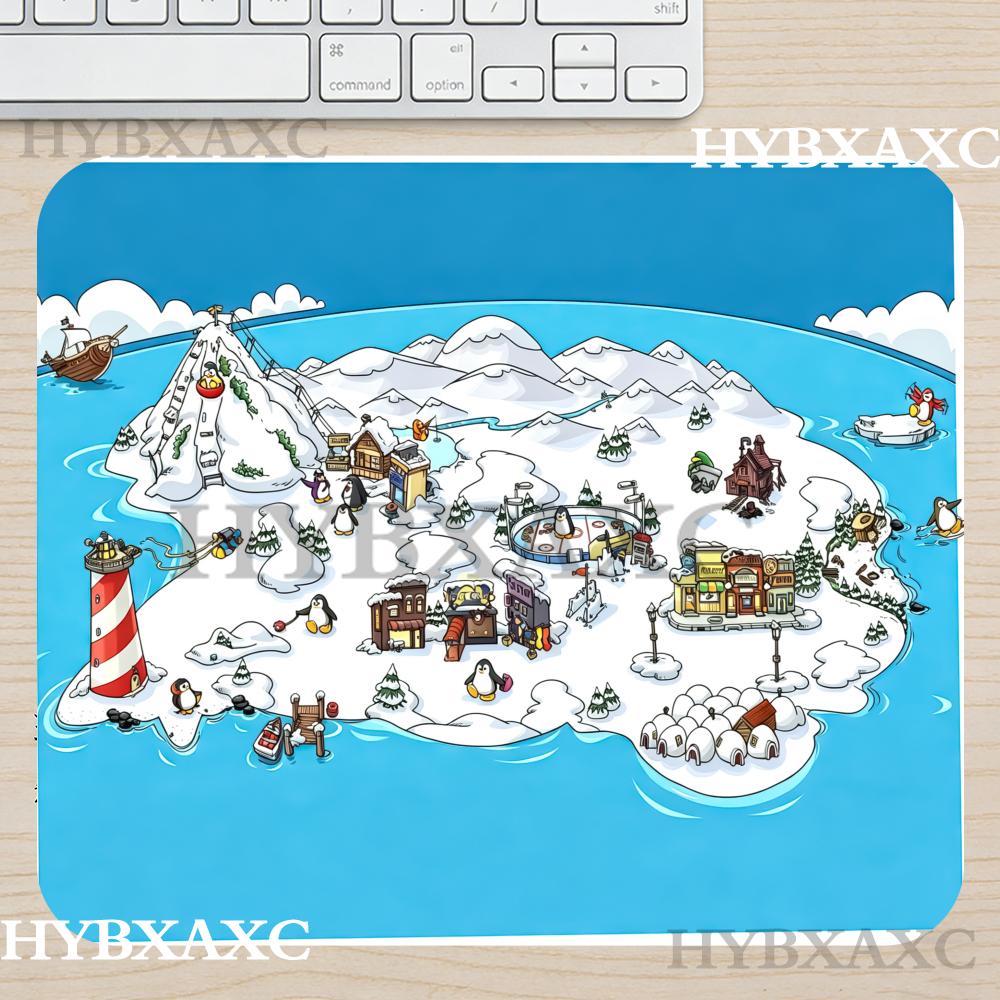 Pc Gaming Club - HYBXAXC Club Penguin Pequeno tapete para
