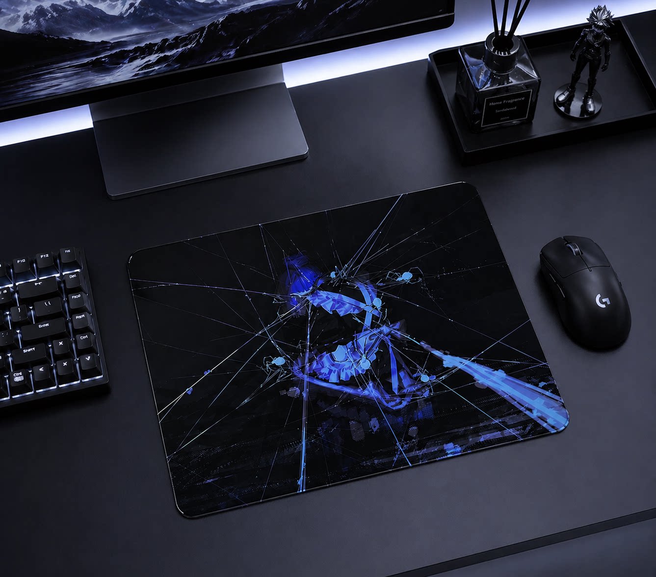 Mousepad de vidro PAN Esports  - Pc Gaming Valorant avaliação e preço