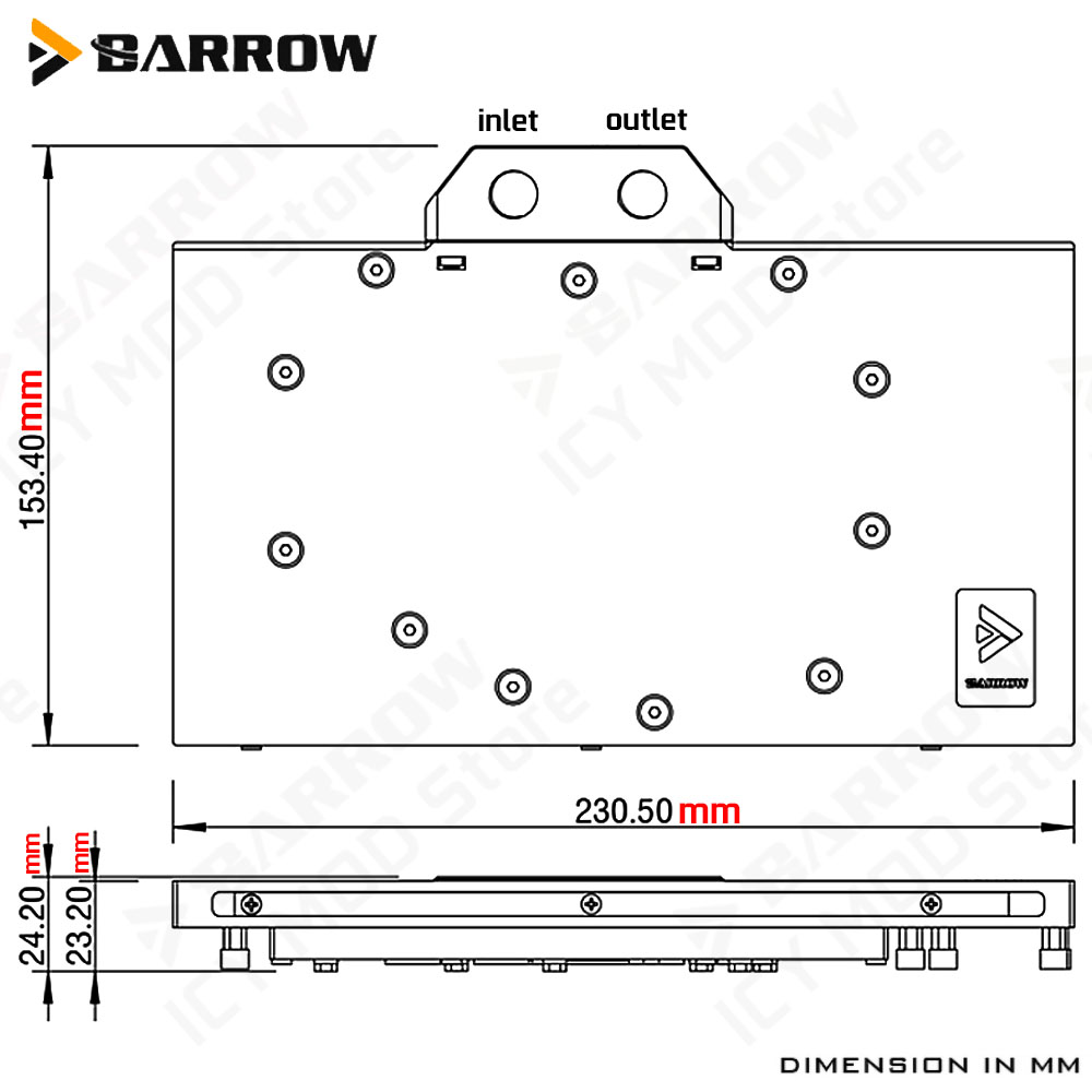 Bloco de Água VGA Barrow para  - Pc Gaming Rtx 5090 avaliação e preço