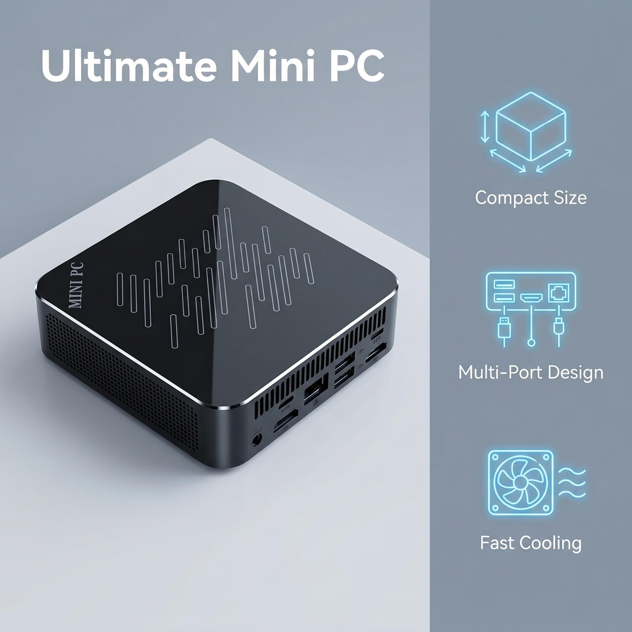 Mini PC Intel Core N150 Gamer  - Pc Gaming Intel avaliação e preço