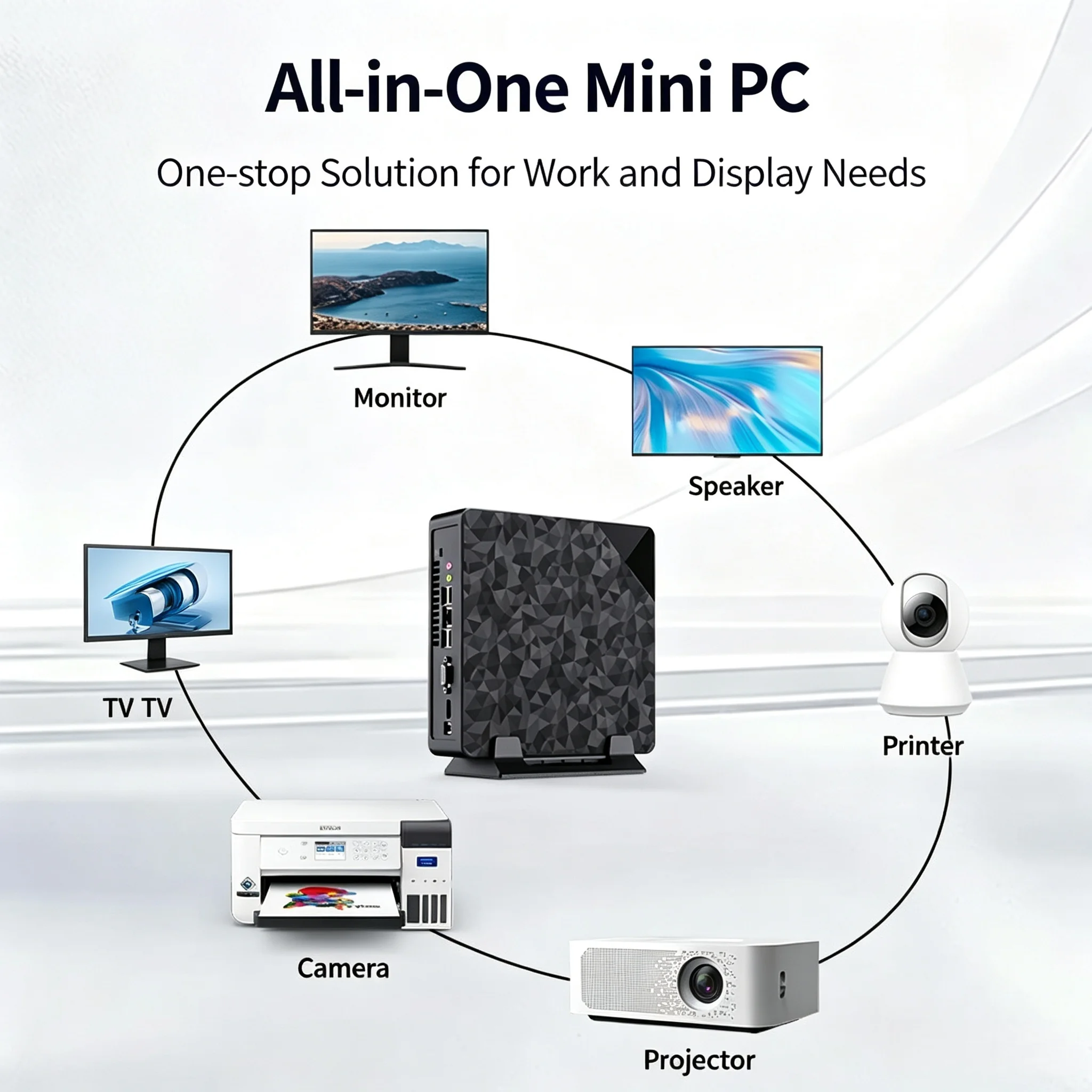 Mini PC Montado Eficiente Core - Pc Unit For Gaming avaliação e preço