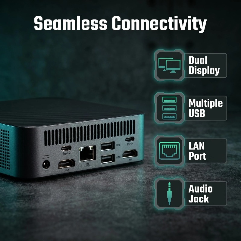 Mini PC Desktop de Alto Desemp - Pc Unit For Gaming avaliação e preço