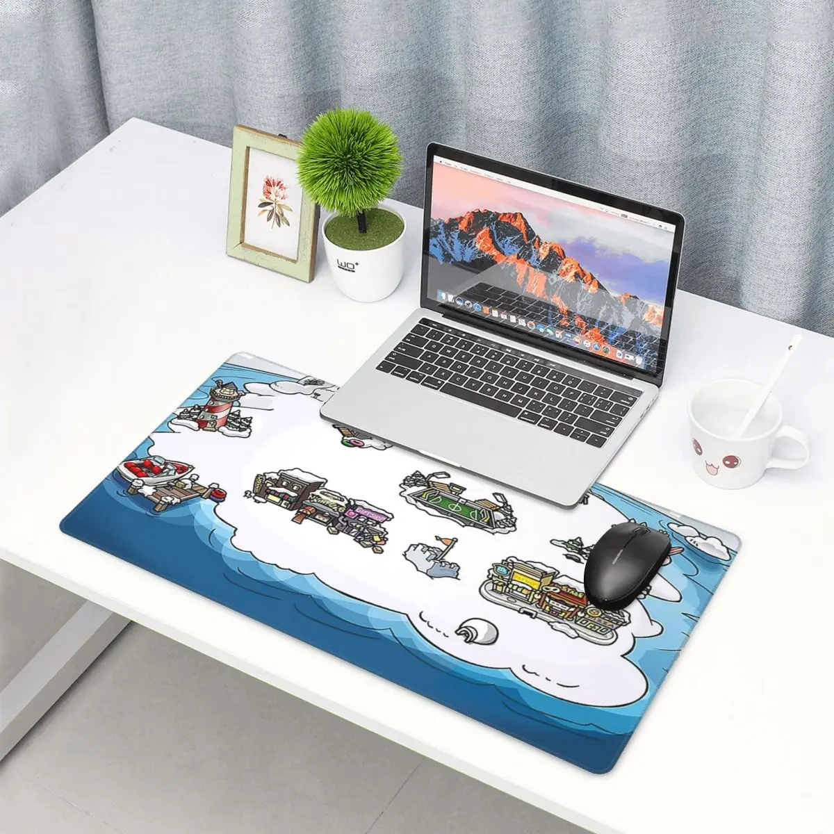 Grande Mouse Pad Mapa do Club  - Pc Gaming Club avaliação e preço