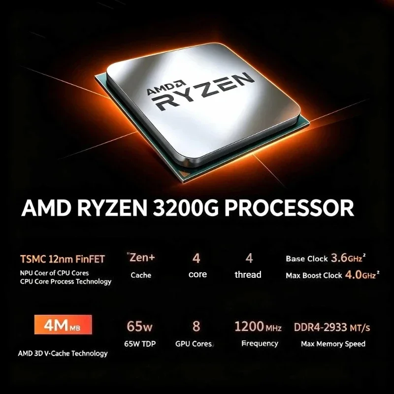 Processador AMD Ryzen 3 3200G  - Pc Gaming Entry avaliação e preço