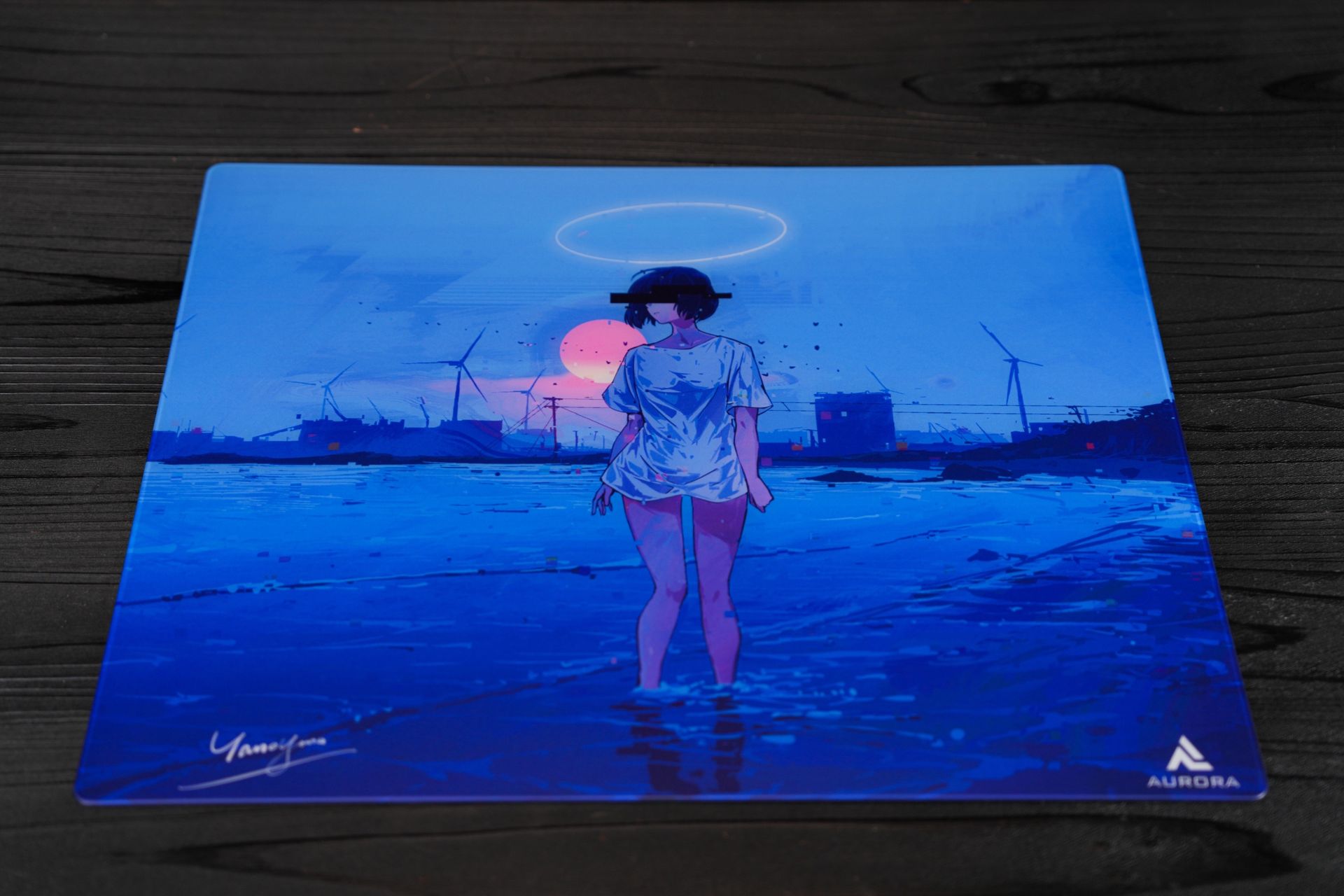 Mousepad de Vidro Aurora Yuna  - Pc Gaming Valorant avaliação e preço