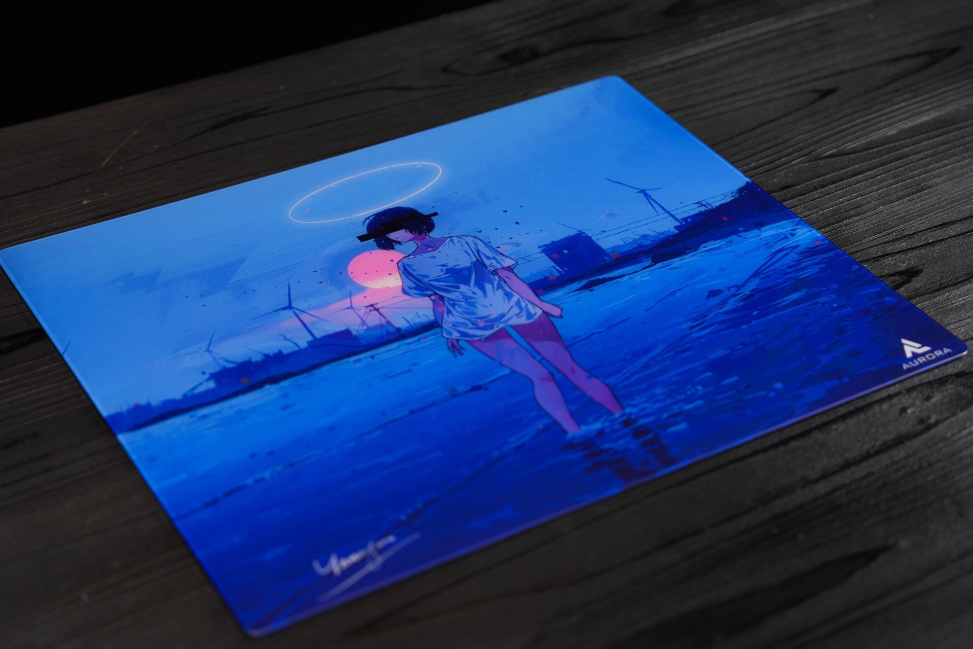 Mousepad de Vidro Aurora Yuna  - Pc Gaming Valorant avaliação e preço