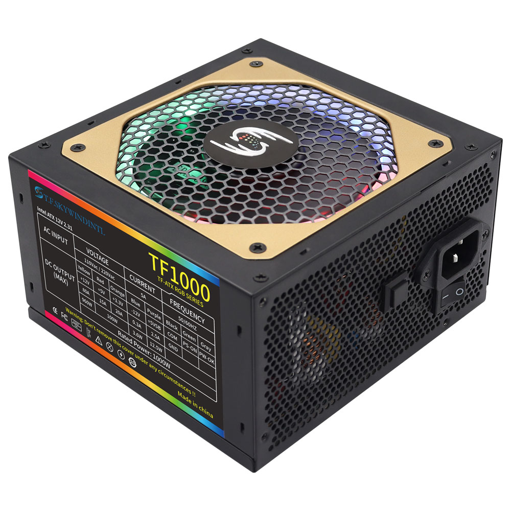 T.F. Skywintl-Fonte de Aliment - Pc Gaming Watt avaliação e preço
