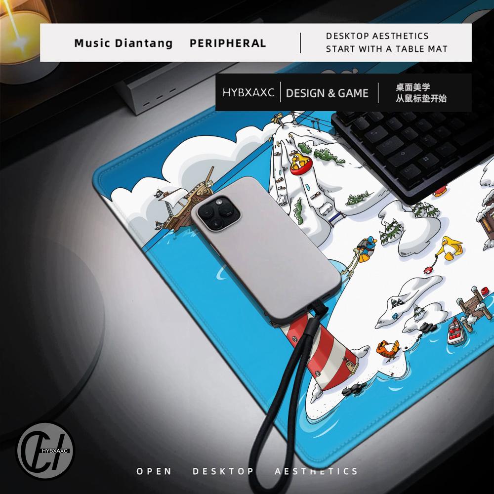 Club Penguin M Mouse Pad Tecla - Pc Gaming Club avaliação e preço