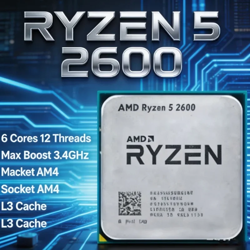 Processador AMD Ryzen 5 2600 R - Pc Gaming Entry avaliação e preço