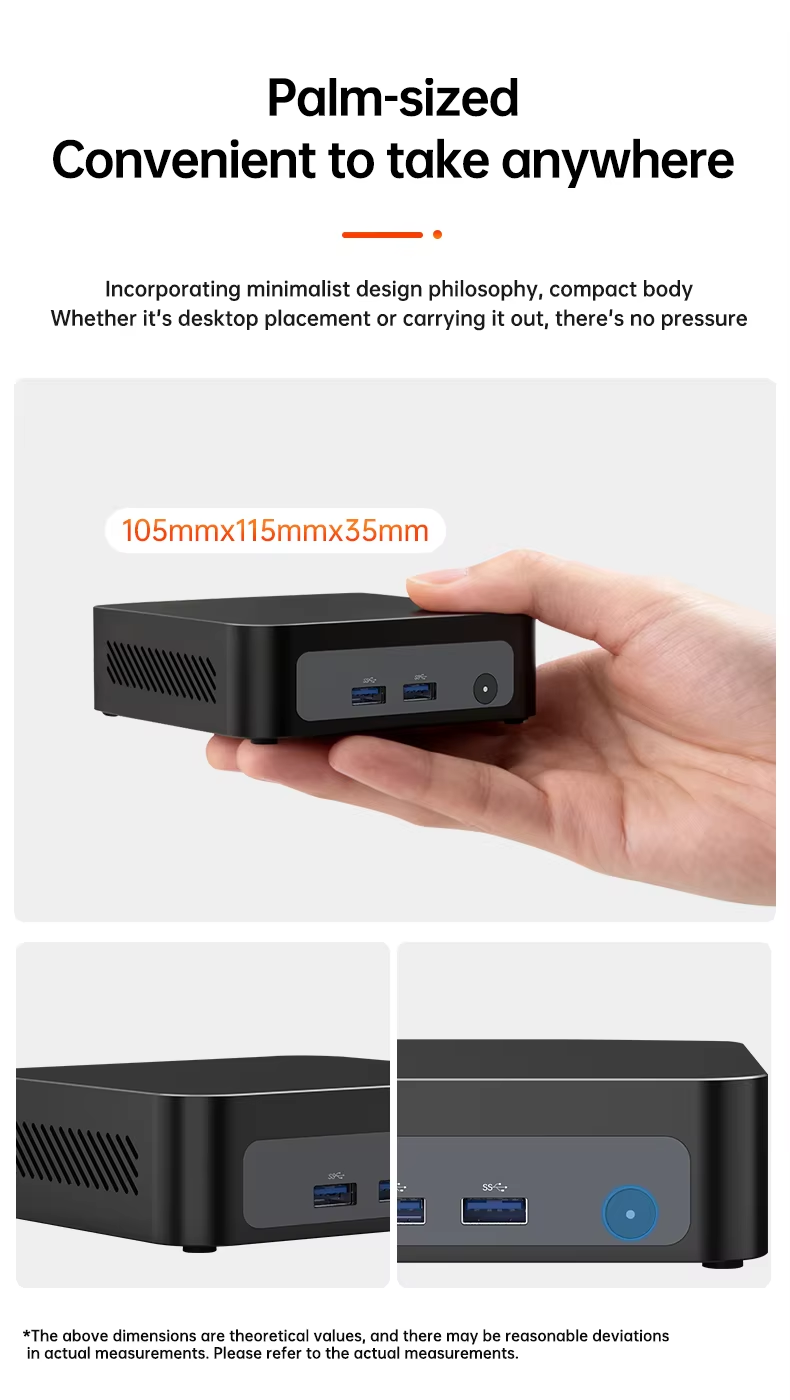 Mini PC Portátil AMD Ryzen 3 5 - Pc Unit For Gaming avaliação e preço
