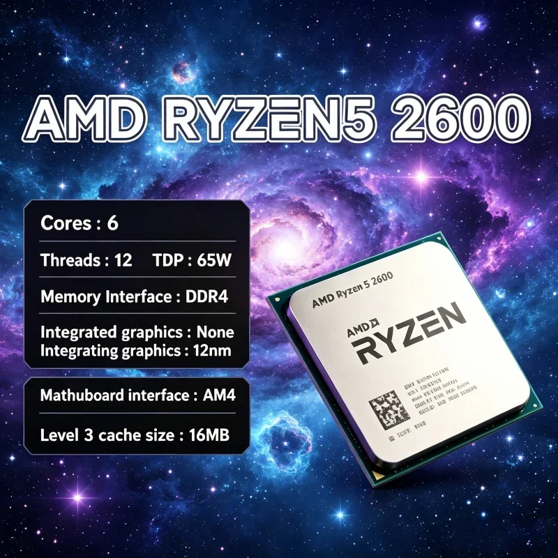 Processador AMD Ryzen 5 2600 R - Pc Gaming Entry avaliação e preço