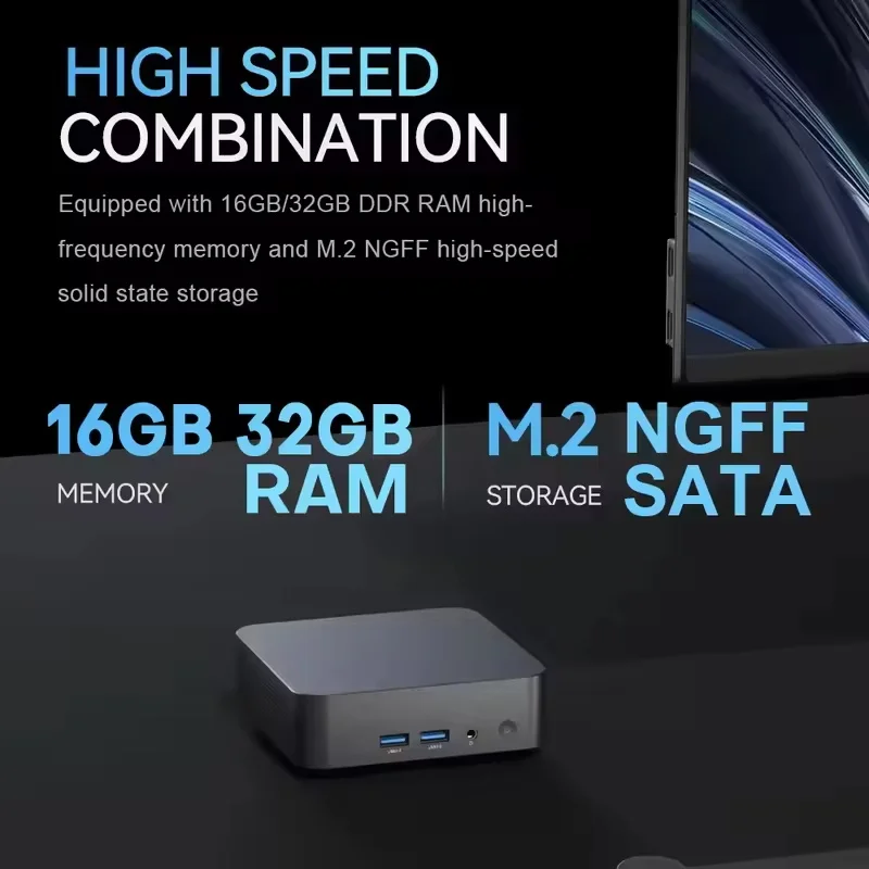 NOVO Mini PC Windows 11 Intel  - Pc Gaming Intel avaliação e preço