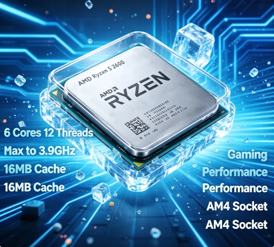 Processador AMD Ryzen 5 2600 p - Pc Gaming Entry avaliação e preço