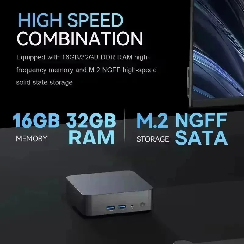Novo Mini PC Portátil de Alto  - Pc Gaming Intel avaliação e preço