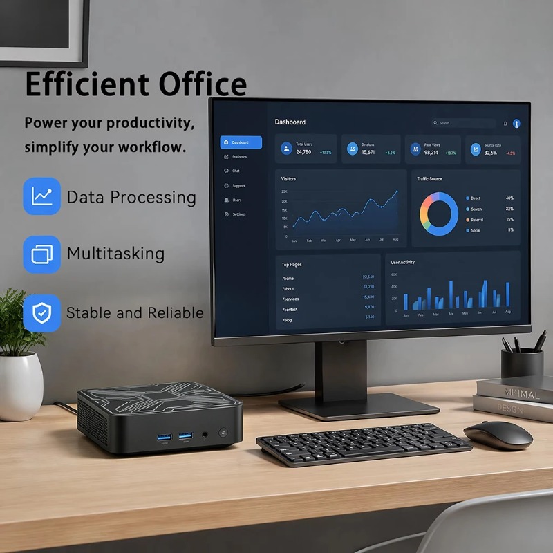 Novo Mini PC Portátil 2026 Int - Pc Gaming Intel avaliação e preço