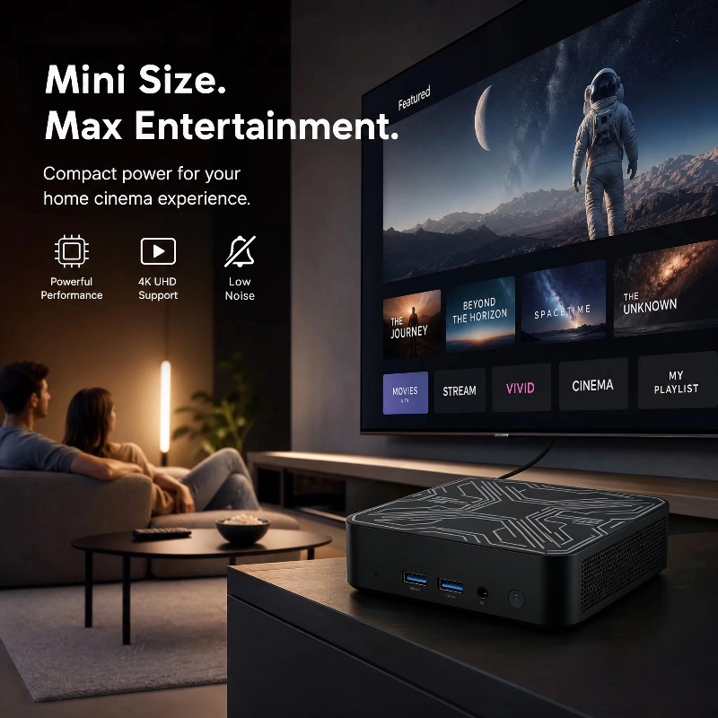 Novo Mini PC Portátil 2026 Int - Pc Gaming Intel avaliação e preço